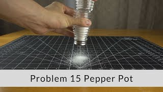 IYPT 2020 Problem 15 Pepper Pot Demonstration