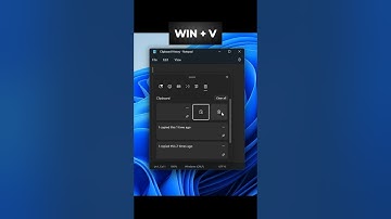 Clipboard History in Windows 📋 #windows #productivity