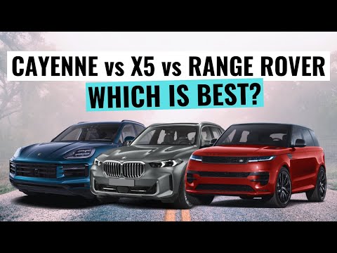 2024 Bmw X5 Vs Porsche Cayenne Vs Range Rover Sport || Which Luxury Suv Is Best