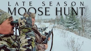 Late Season Moose Hunt! (Jarets Moose) - 2022 Season, Newfoundland