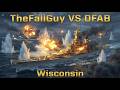 🚢 CLUTCH WISCONSIN GAME! 3000 XP vs DFAB | World of Warships: Legends