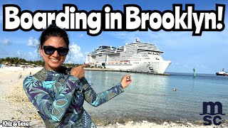 MSC Meraviglia  What to Expect on First Day? (New York's Hidden Cruise Port)