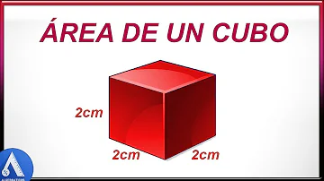 ¿Cómo sacar el área de una cara de un cubo?