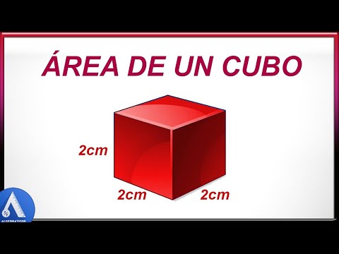 Video: Cómo Encontrar El área De Una Cara De Un Cubo