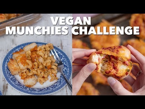 vegan-munchies-challenge-|-easy-vegan-junk-food-recipes