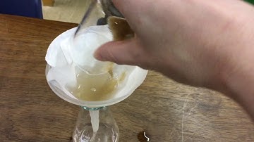 Separating sand and salt