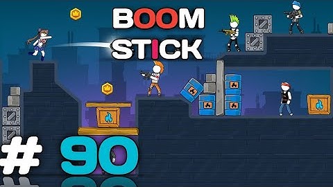 Boom stick Bazooka Puzzles- walkthrough Gameplay level -90(ios android)