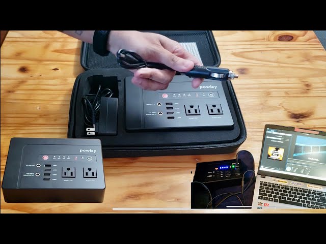 AC DC Powkey 200Watt portable power bank. 42000 mAh 2021. - YouTube