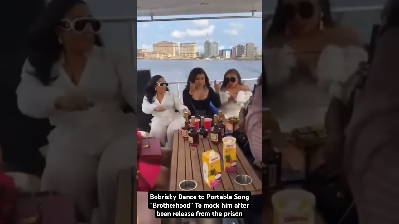Bobrisky Dance to Portable Song To mock him after been release from the prison 