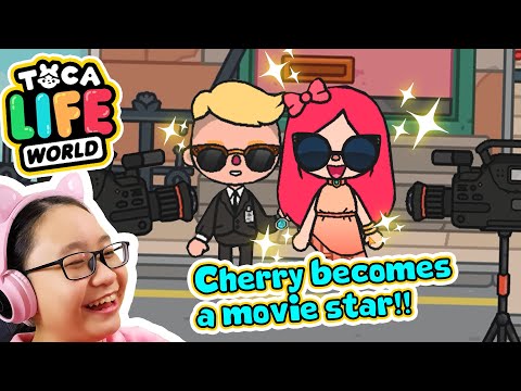 Toca Life World -Cherry Becomes a MOVIE STAR!!!!