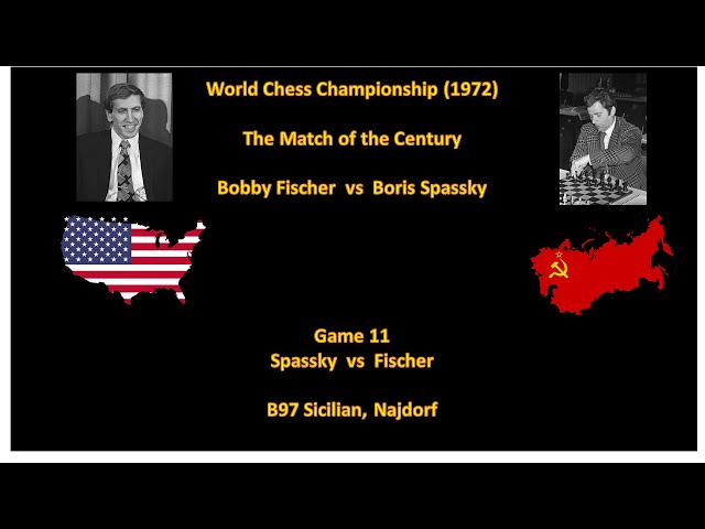 Boris Spassky Smashes Fischer's Najdorf 