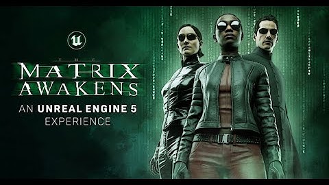 The Matrix Awakens Unreal Engine 5 Full Demo on PS5 4K