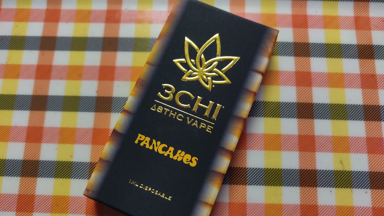 3CHI Pancakes Delta 8 disposable vape, Strain review w/Mr. Leafy. 💯 🔥