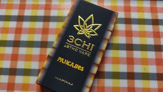 3CHI Pancakes Delta 8 disposable vape, Strain review w/Mr. Leafy. 💯 🔥