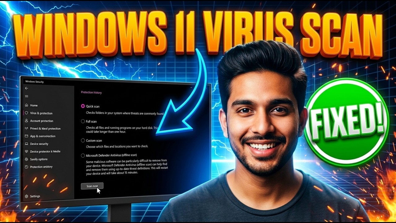 Virusscan Sund How To Run A Virus Scan On Windows 11 | Step-by-Step Guide - YouTube