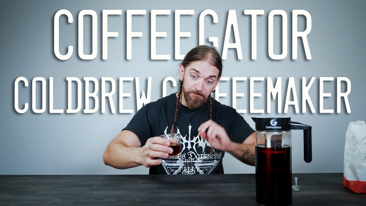 Make Cold Brew with Coffee Gator - Full Review, Demo & Recipe 