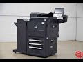 2012 Kyocera TASKalfa 6500i Digital Press w/ Finisher Unit