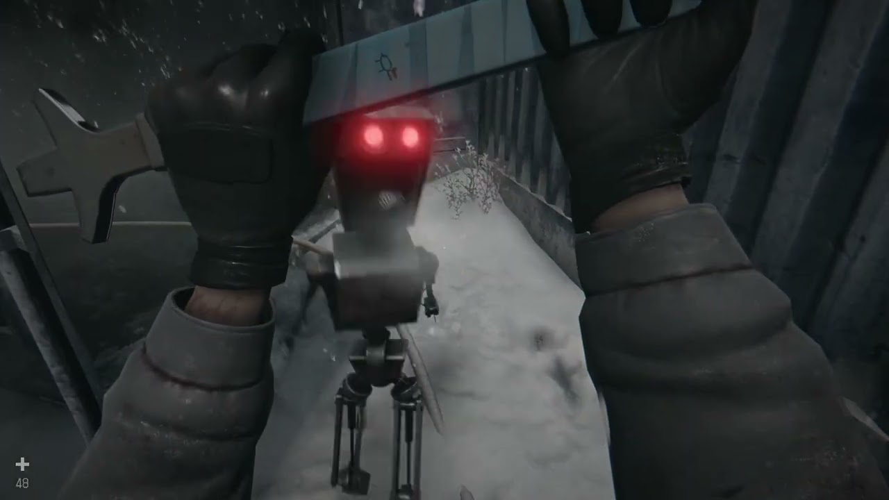 Гребаные роботы, пугают и пытаются...