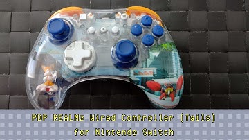 PDP REALMz Wired Controller (Tails) for Nintendo Switch - Hands On