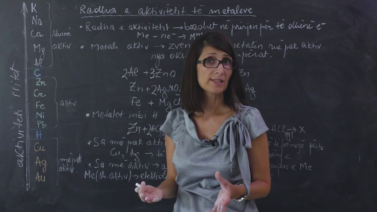 82K   Radha e aktivitetit te metaleve