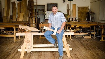 The Portable Moravian Workbench at The Woodwright