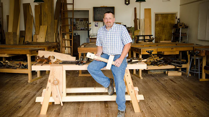The Portable Moravian Workbench at The Woodwright's School