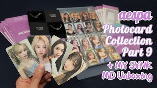 [Photocard] AESPA OT4 Photocard Collection Part 9 - GIRLS Event + MY SYNK Fanmeeting MD Unboxing