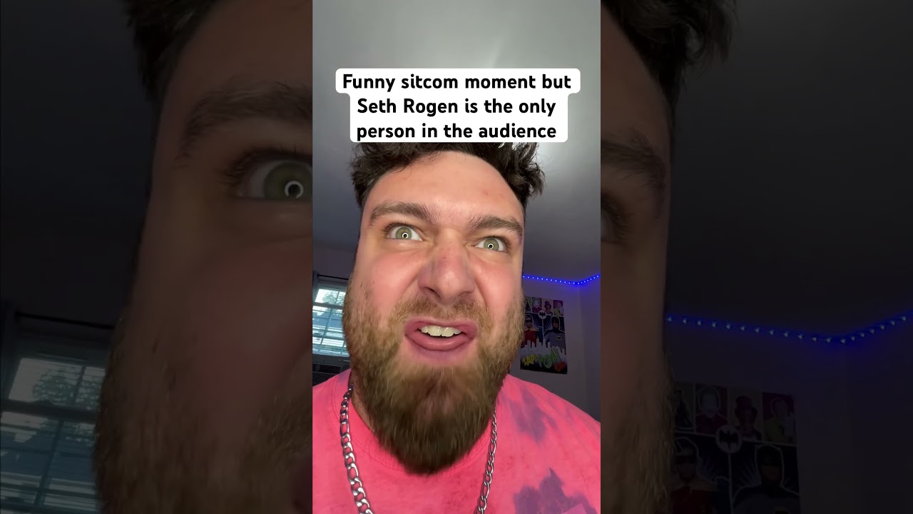 SITCOM BUT WITH ONLY SETH ROGEN’S LAUGH 