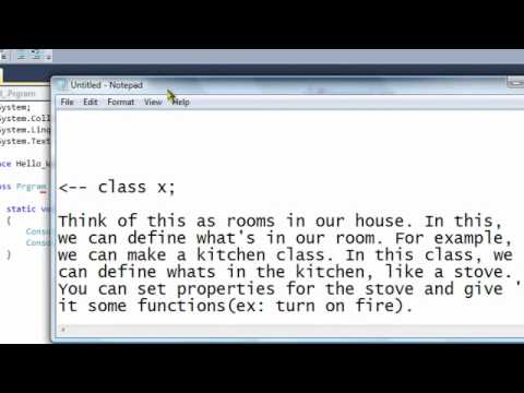 C# Tutorial For Beginners - 3 - Other Stuff Defined