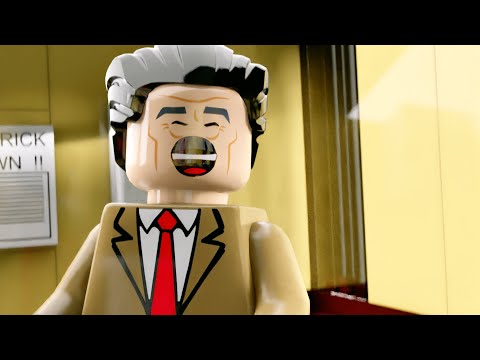 J. Jonah Jameson Laughing in LEGO