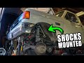 7.3 F250 DIESEL BUILD - Building an ENGINE CAGE! EP. 05