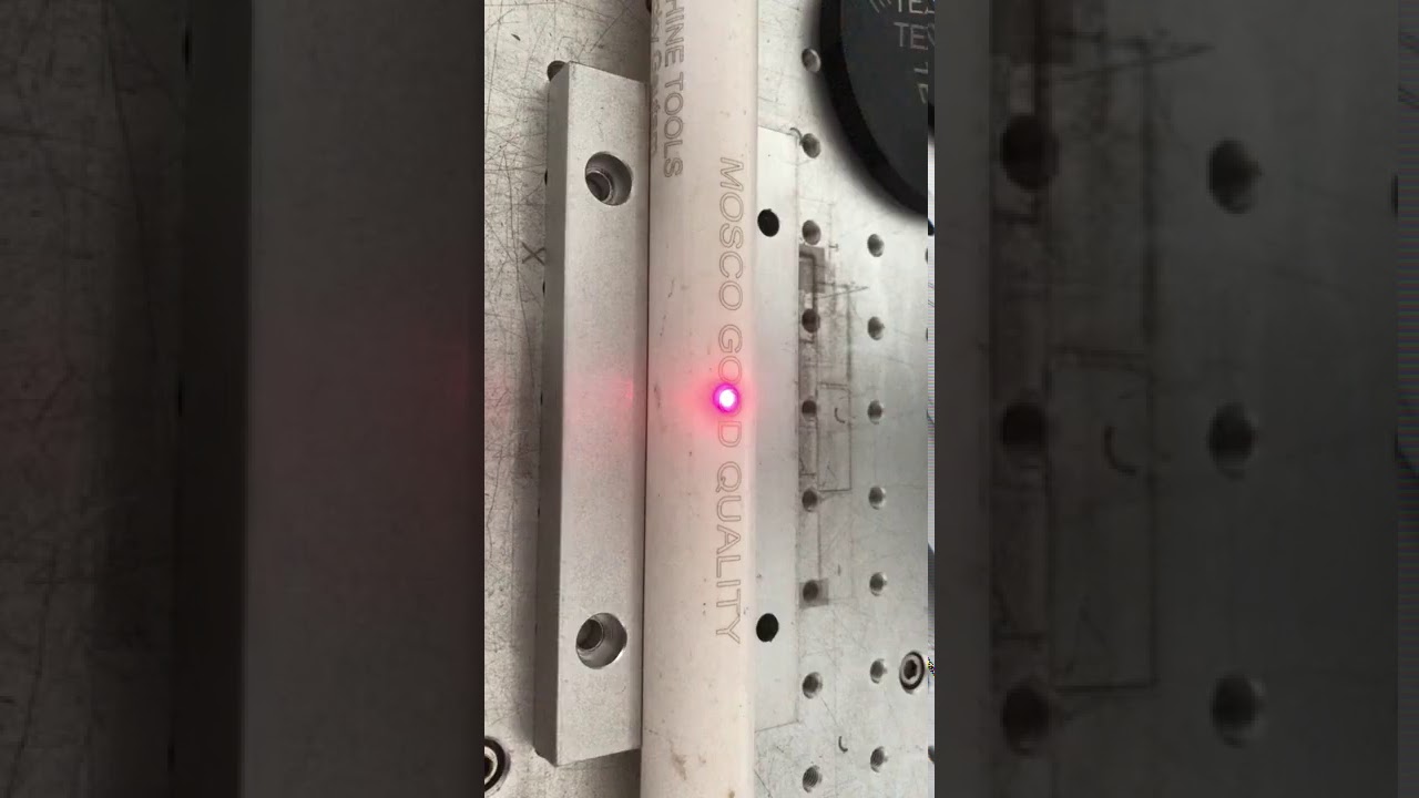 Print on pvc pipe by fiber laser marking machine OPTIC LASER YouTube