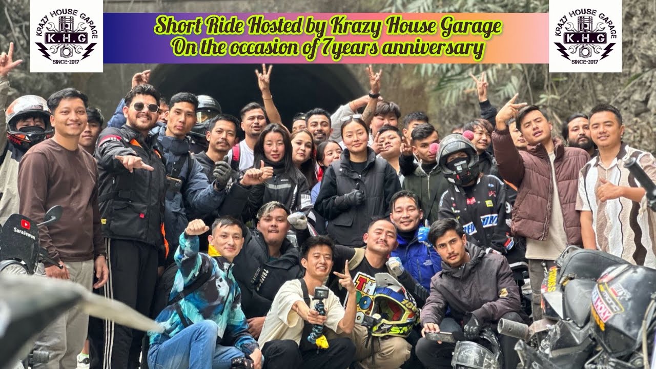 Short Ride/ Rally hosted by Krazy House Garage Singtam | ​⁠@pcomss6280 ​⁠​⁠@landupvlog