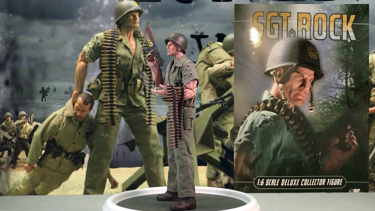 sgt rock action figures