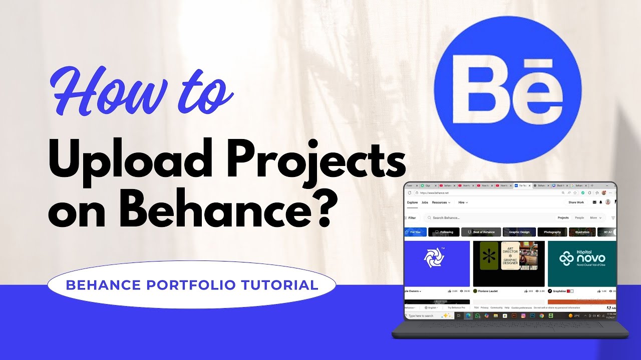 How to Upload Projects on Behance | Complete Portfolio Upload Tutorial for Beginners