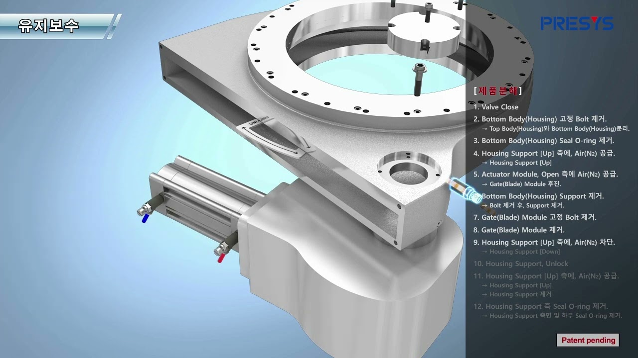 10  Large Type Pendulum Gate Valve