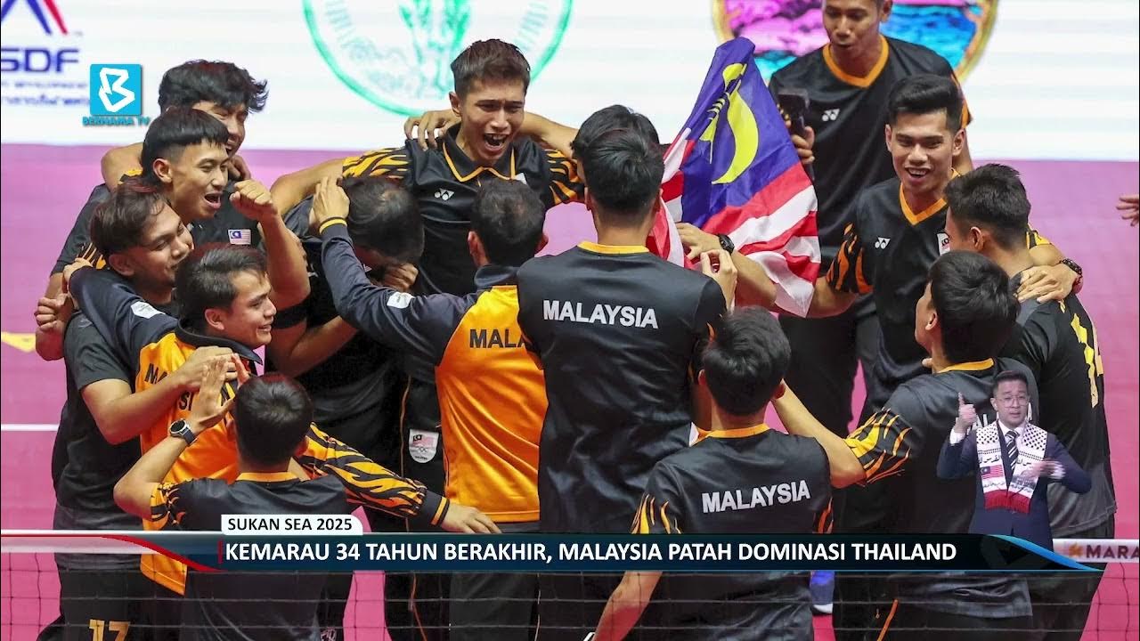 Sukan SEA 2025: Kemarau 34 tahun berakhir, Malaysia patah dominasi Thailand dalam Regu Berpasukan