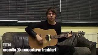 Bedroomdisco TV: Fotos - 'On The Run', 'Porzellan' &amp; 'Ritt' akustisch