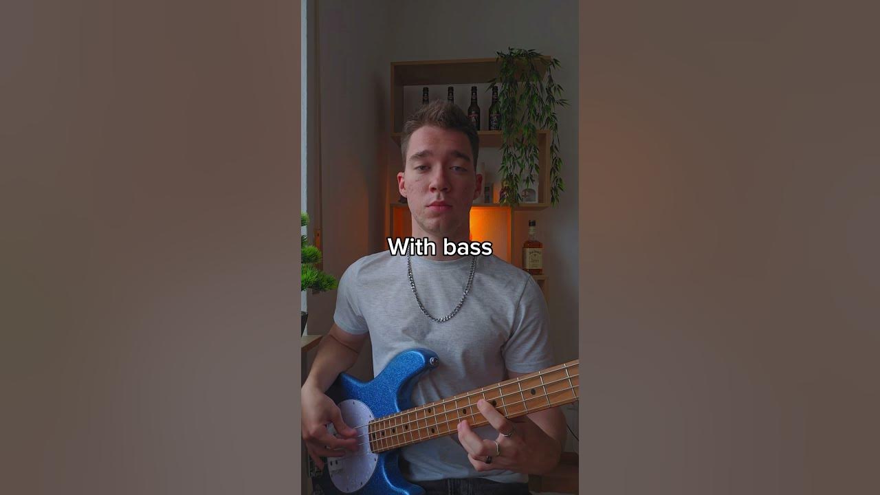 With bass vs No bass #bass