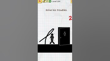 Draw 2 save game level 154 | #shortsfeed #youtubeshort #ytshorts #viral