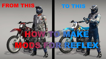 How to make your own bike and gear in MX VS ATV REFLEX