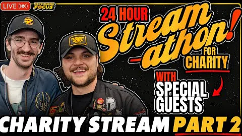 24 HOUR Charity Stream-athon! Part 2| Determined Focus Podcast