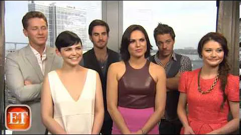 Once upon a time - Comic Con 2013 - ET Cast interv...