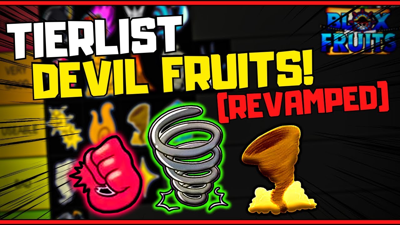 BEST Devil Fruit Tier List In Blox Fruits Update 17.3 - Ranking Every Devil  Fruit 