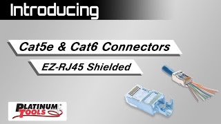 Platinum Tools EZ-RJ45 Shielded Connectors 