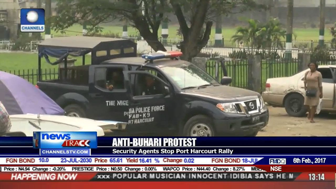 Anti-Buhari Protest: Security Agents Stop Port Harcourt Rally