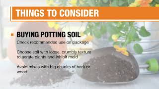 Best Potting Soil for Your Plants | The Home Depot by The Home Depot 3,165 views 5 months ago 1 minute, 54 seconds