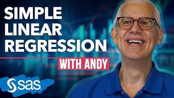 SAS Tutorial | Simple Linear Regression in SAS