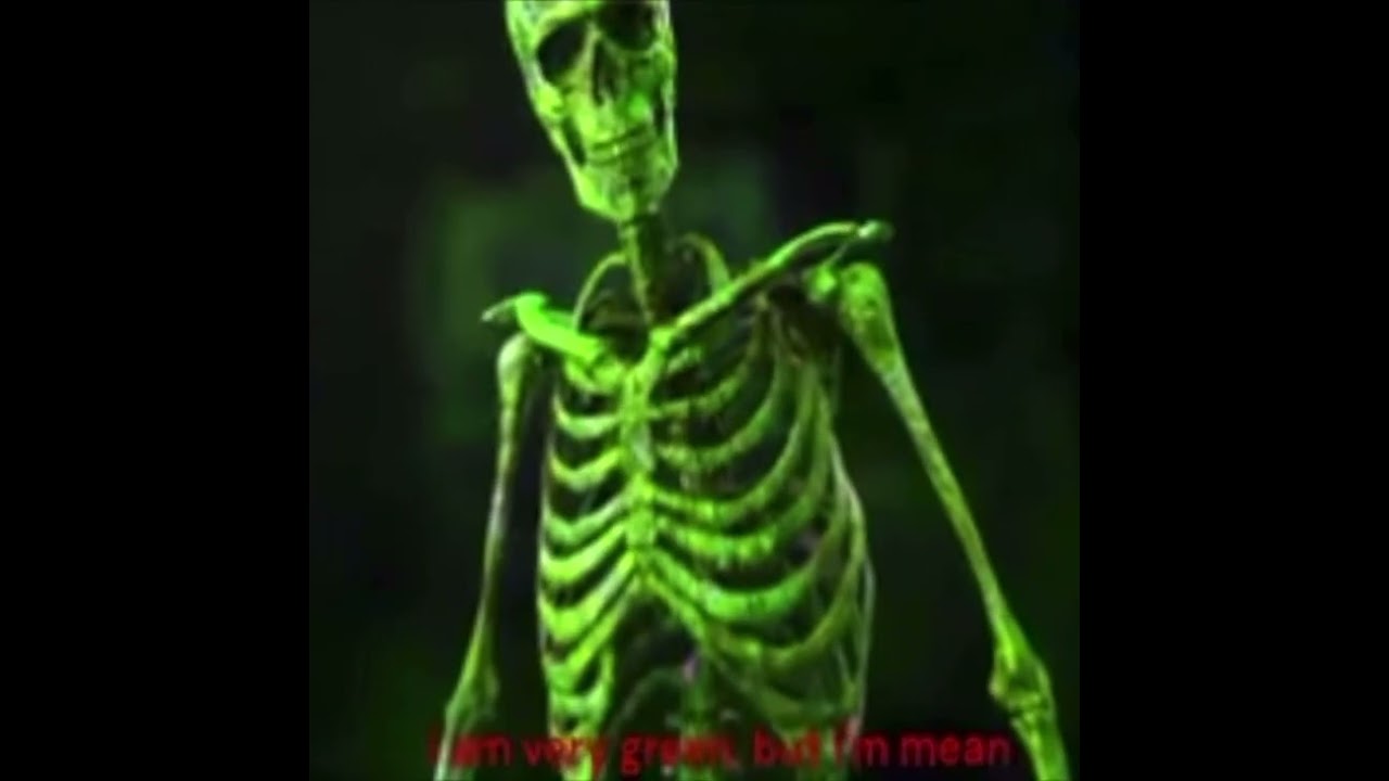 Green skeleton fnaf song