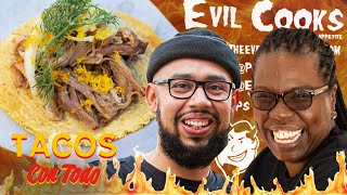 Leslie Jones Freaks Out While Eating Satanic Tacos | Tacos Con Todo